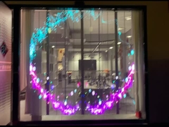 Display de red led para el uso de vidrio de ventana,publicidad exterior