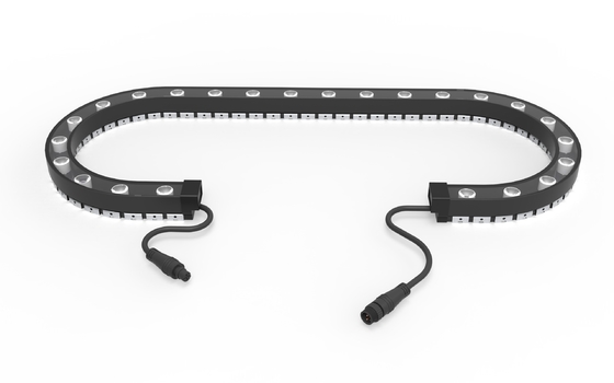 Lavadora de paredes LED flexible de 1900lm 10m 24VDC tiras de silicona flexibles