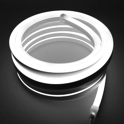 Cabeza redonda Neón de silicona de PVC Neón flexible RGB luz de cuerda 10x23mm