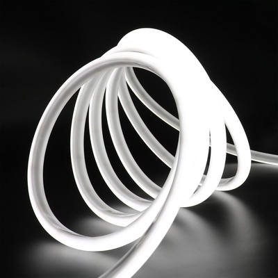 Superbright Ed Flexible Neon Light Extrusión Luz de neón de silicona IP65 48V para construcción