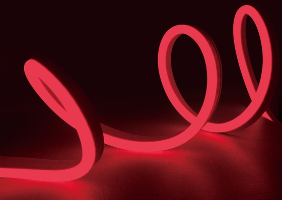quality IP65 Neon Flex RGB 24V 13X25mm Flexible de silicona LED de la franja factory